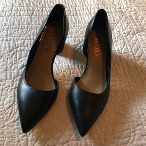 Nic + Zoe black pointed toe heel